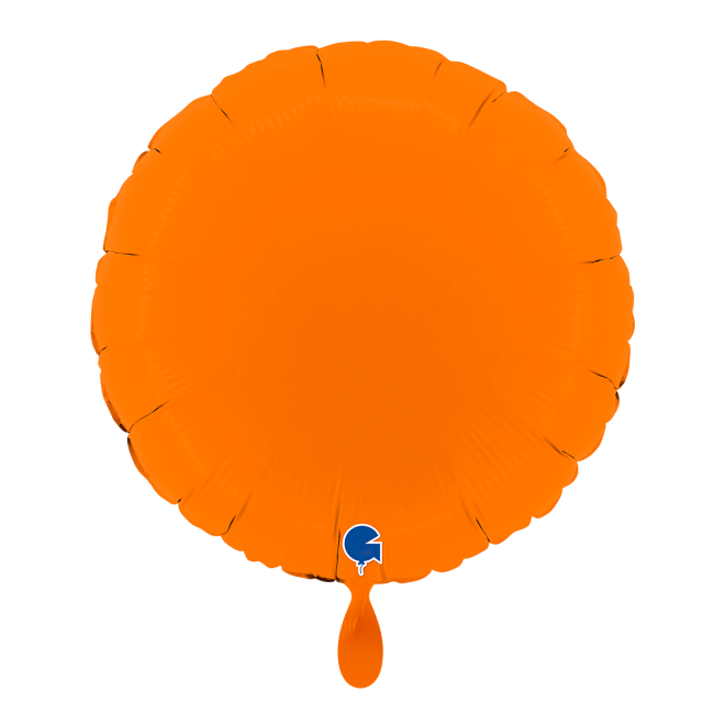 1 Balloon - Round - Matte Orange