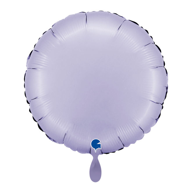 1 Balloon - Round - Satin Lilac