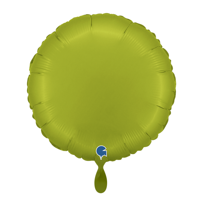 1 Balloon - Round - Satin Matcha Latte