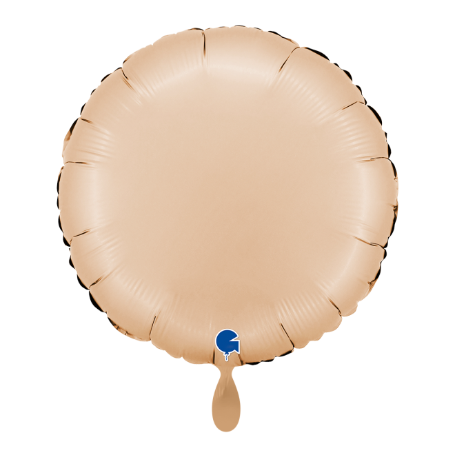 1 Balloon - Round - Satin Nude