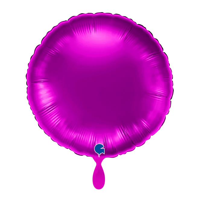 1 Balloon - Round - Purple