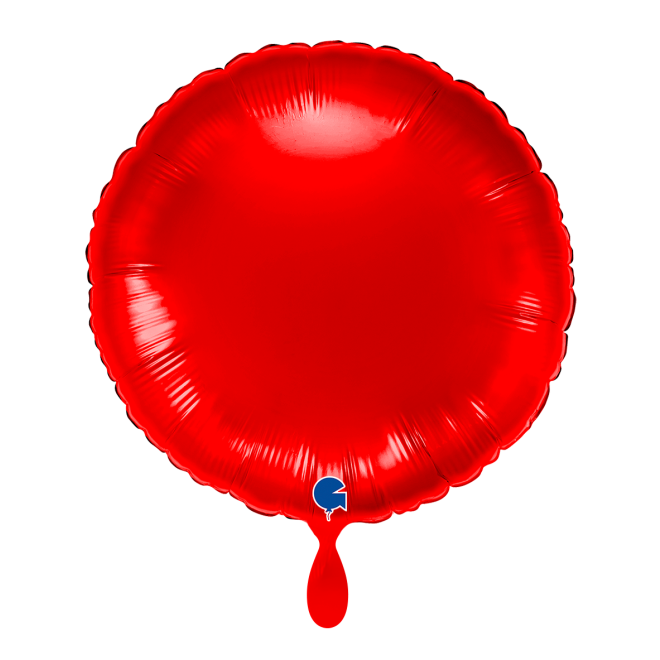 1 Balloon - Round - Red