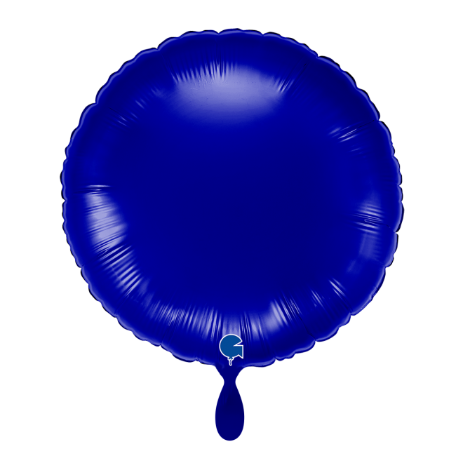 1 Balloon - Round - Blue Capri