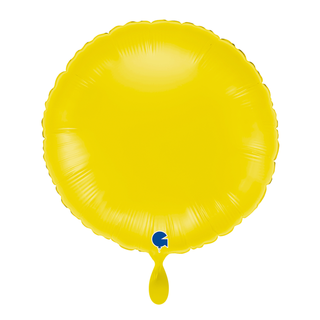 1 Balloon - Round - Pastel Yellow