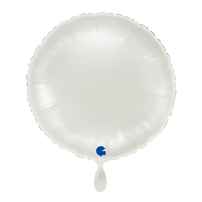 1 Balloon - Round - White