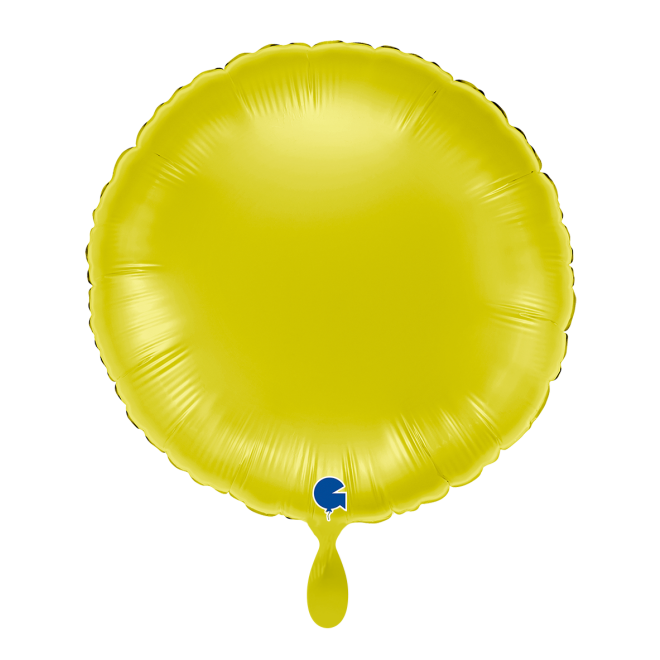 1 Balloon - Round - Yellow