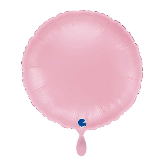 1 Balloon - Round - Pastel Pink