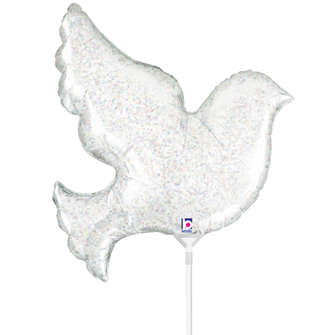 10 Miniballoons Airfilled - Chain Of Hearts Red (Unverpackt)