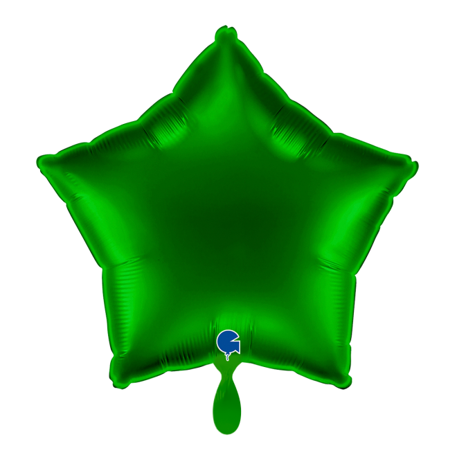 1 Balloon - Star - Dark Green