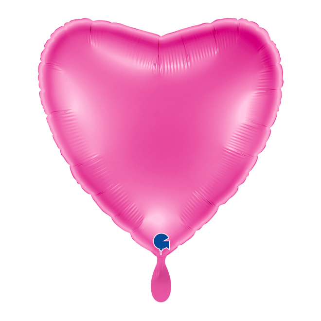 1 Balloon XL - Heart - Fuxia