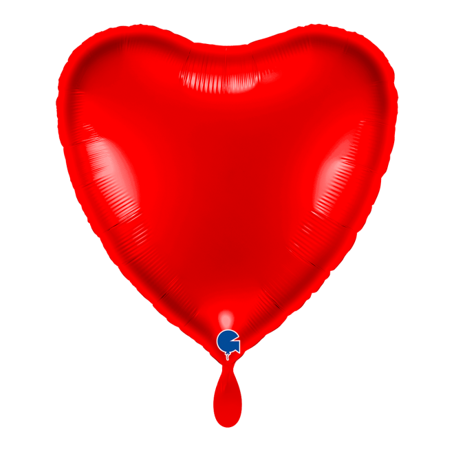 1 Balloon XL - Heart - Red