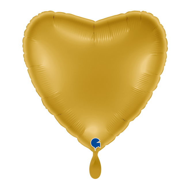 1 Balloon XL - Heart - Gold 5
