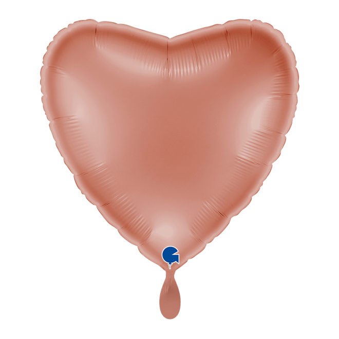 1 Balloon XL - Heart - Rose Gold