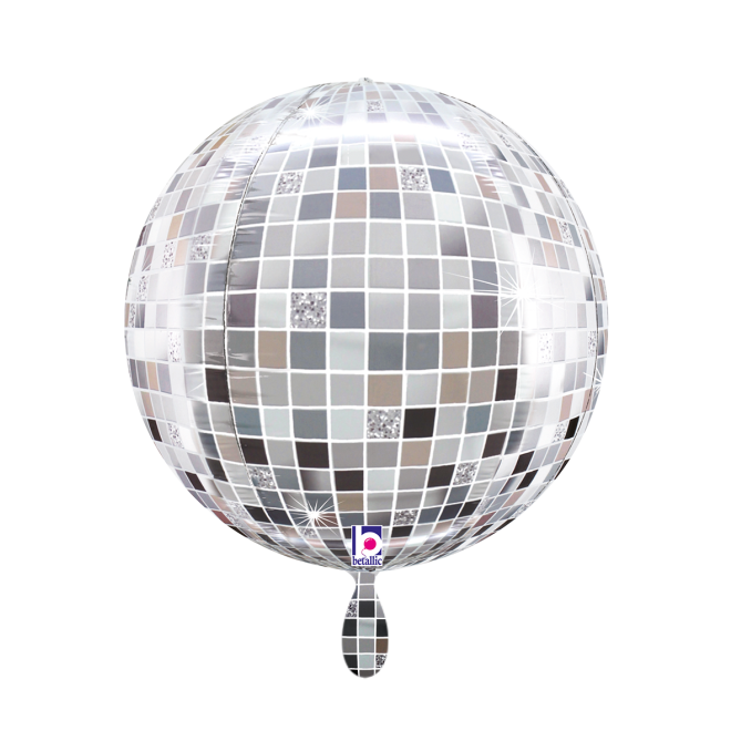 1 Balloon 4D - Globe - Disco Ball