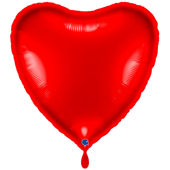 1 Balloon XL - Heart 31inc Red
