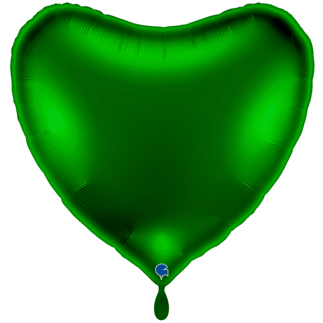 1 Balloon XXL - Heart - Dark Green