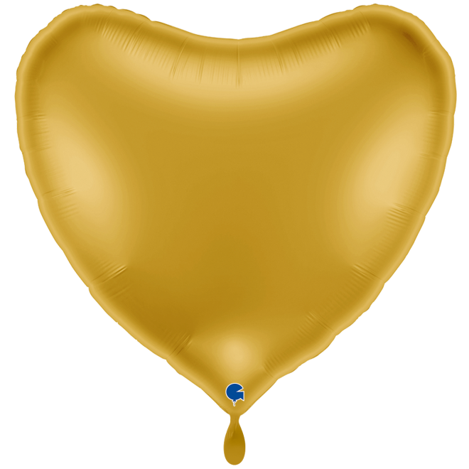 1 Balloon XXL - Heart - Gold 5