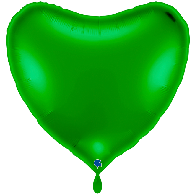 1 Balloon XXL - Heart - Green