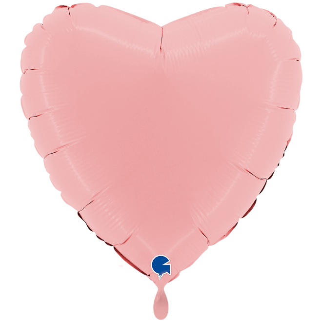 1 Balloon XXL - Heart - Matte Pink