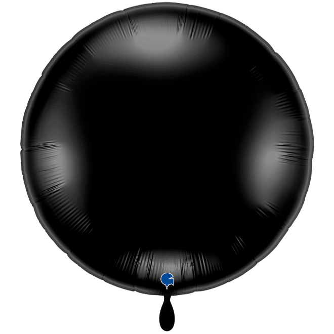 1 Balloon XXL - Round - Black