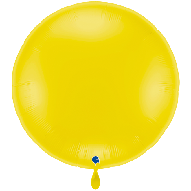 1 Balloon XXL - Round - Pastel Yellow