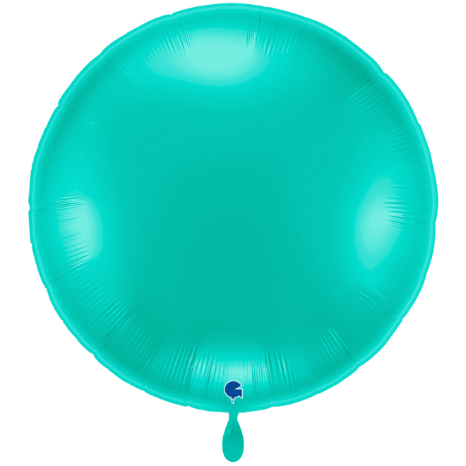 1 Balloon XXL - Round - Tiffany
