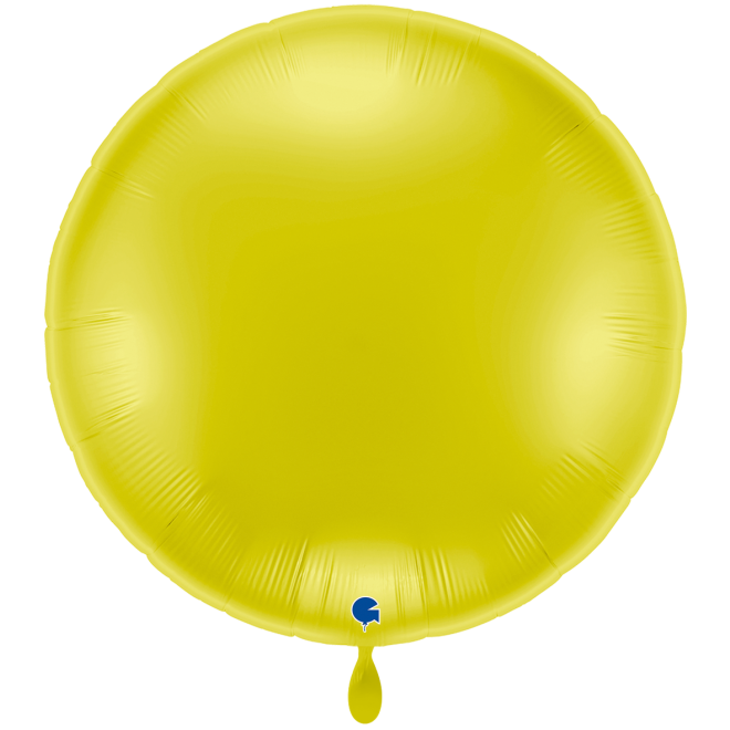 1 Balloon XXL - Round - Yellow