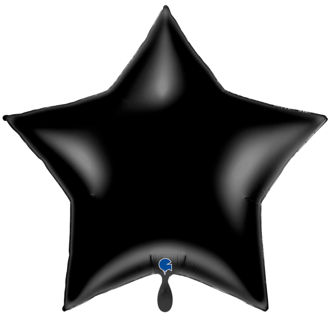 1 Balloon XXL - Star - Black