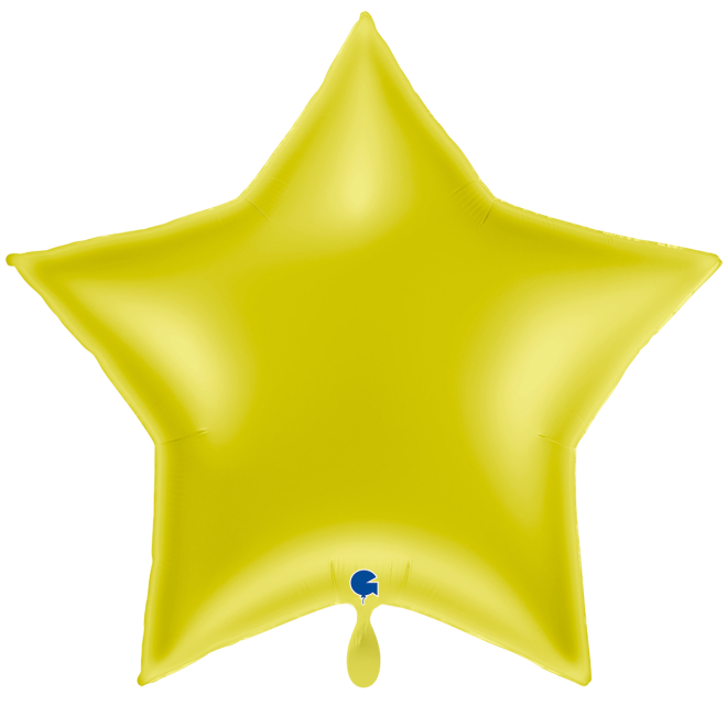 1 Balloon XXL - Star - Yellow