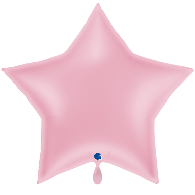 1 Balloon XXL - Star - Pastel Pink
