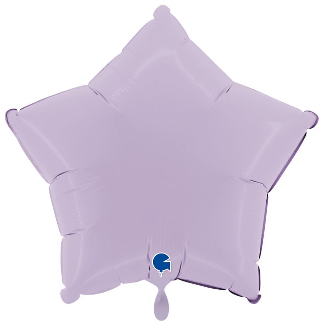 1 Balloon XXL - Star - Matte Lilac