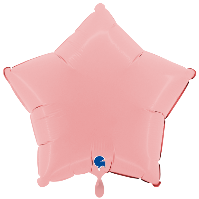 1 Balloon XXL - Star - Matte Pink