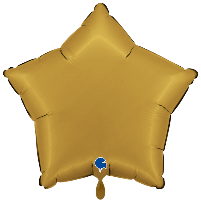 1 Balloon XXL - Star - Satin Gold