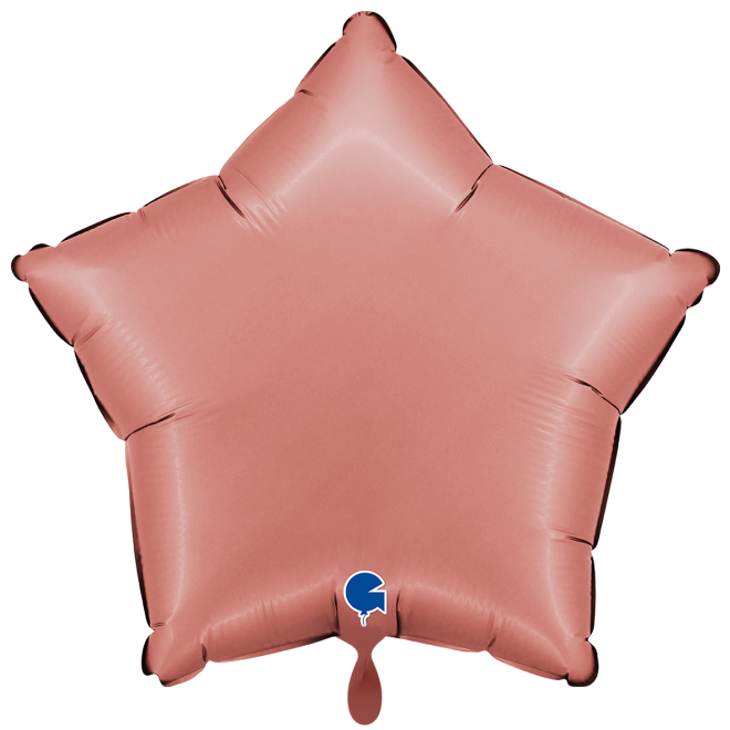 1 Balloon XXL - Star - Satin Rose Gold
