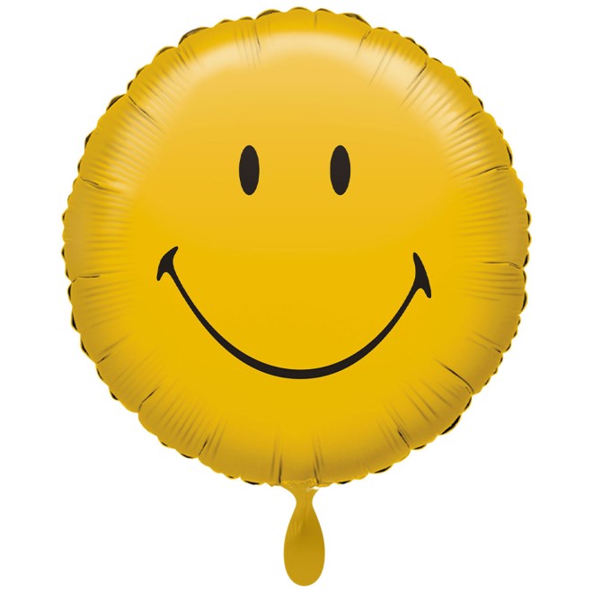 1 Ballon - Smiley Classic