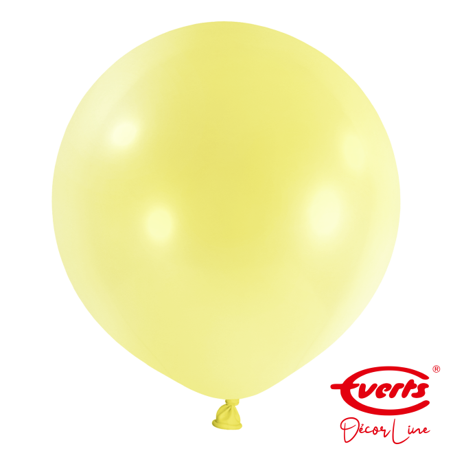 4 Riesenballons - DECOR - Ø 60cm - Macaron - Lemon