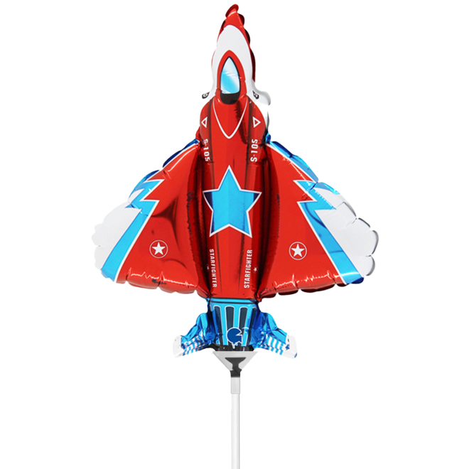 10 Miniballoons Airfilled - S-105 Starfighter (Unverpackt)