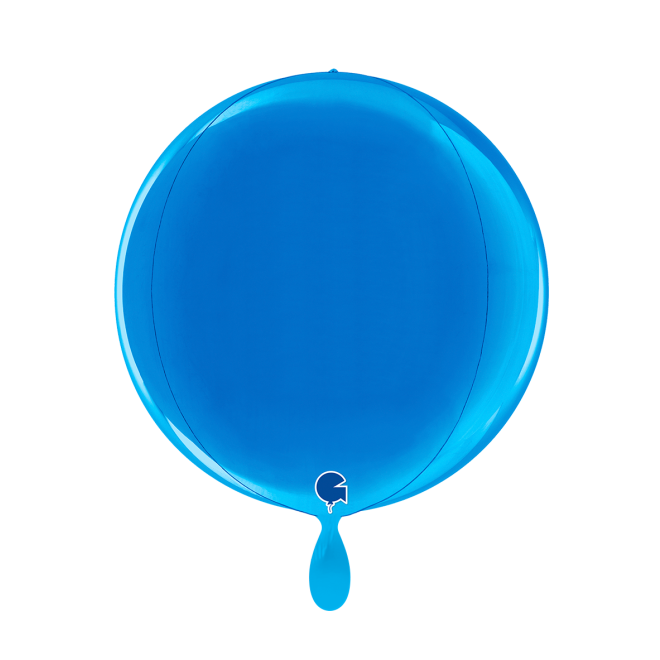 1 Balloon 4D - Globe - Blue