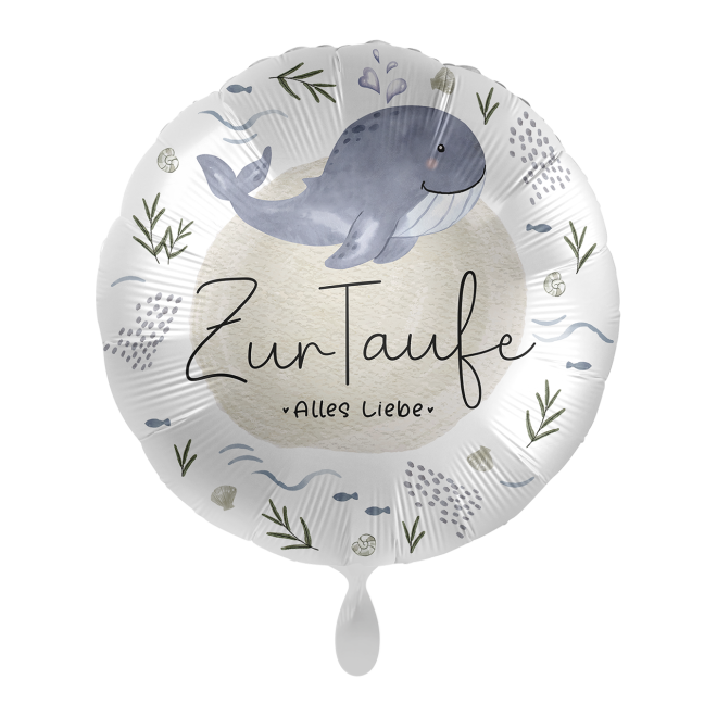 1 Balloon - Baptism Whale - GER