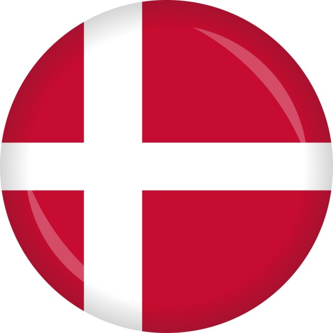 wallpapers Dänemark Flagge Rund button danemark flagge o 50 mm