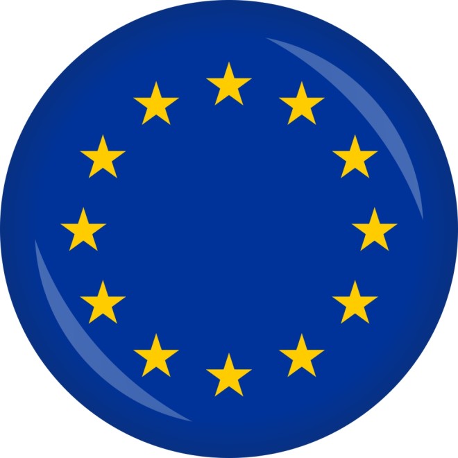 Button Europa Flagge O 50 Mm Luftballon De