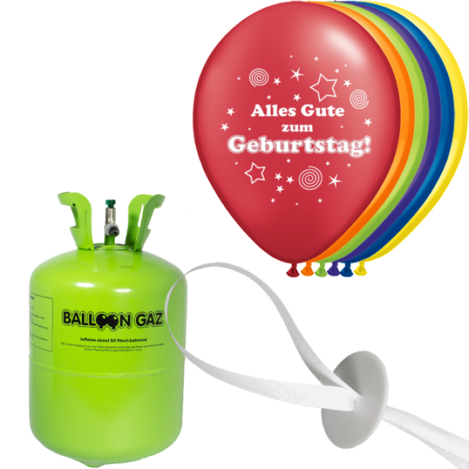 HeliumSet Luftballons Geburtstag Alles gute zum Geburtstag HeliumSet Luftballons Geburtstag Alles gute zum Geburtstag