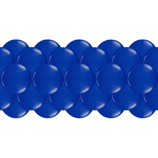 Luftballongirlanden-Set Dunkelblau ab 3 m