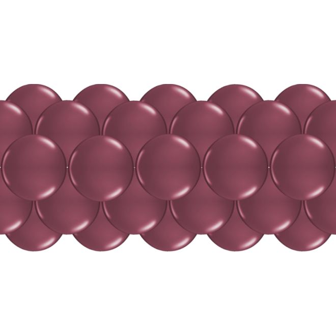 Luftballongirlanden-Set Pflaume ab 3 m