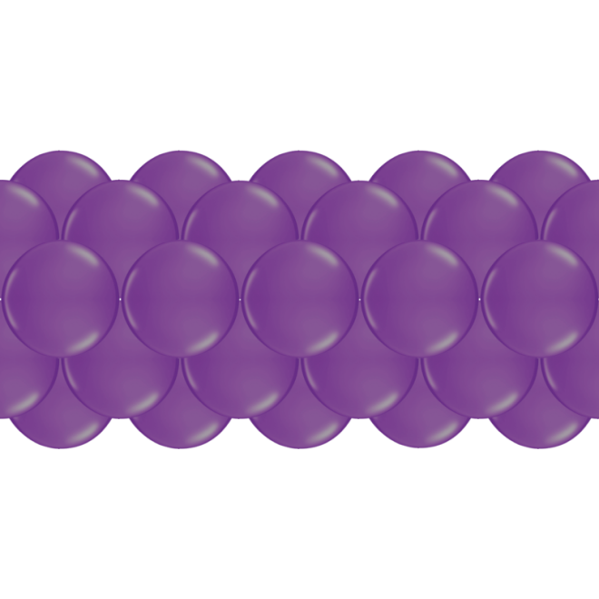 Luftballongirlanden-Set Violett ab 3 m