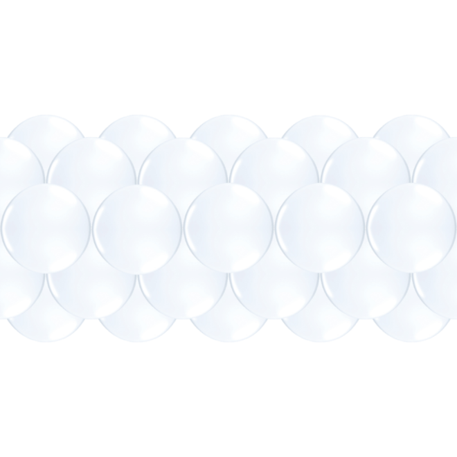 Luftballongirlanden-Set Weiß ab 3 m