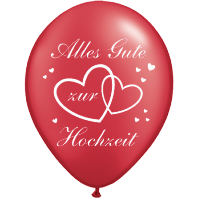 Luftballons Alles Gute Zur Hochzeit O 30 Cm