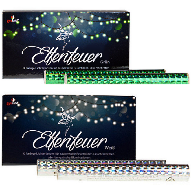 Elfenfeuer Feuerwerk - 12 Stück