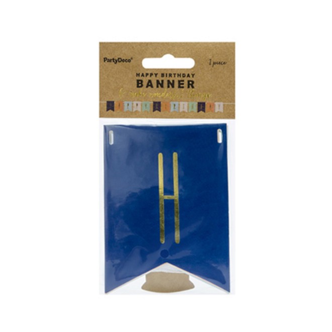 Papiergirlande - Happy Birthday - Soft