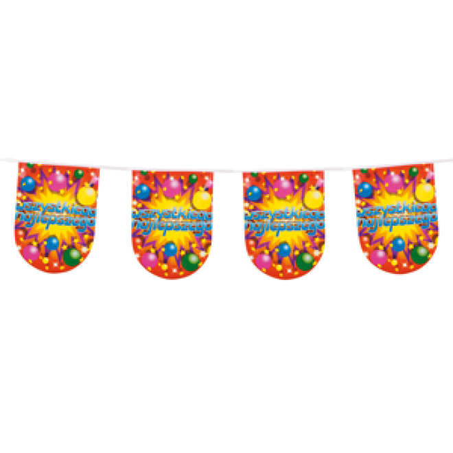 Wimpelkette WSZYSTKIEGO NAJLEPSZEGO 6 m